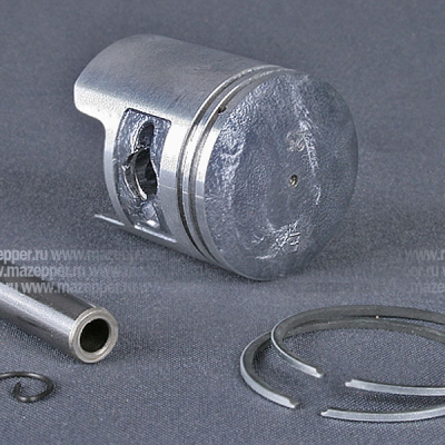 Поршень "Honda" Tact (дв. AF-05E, 50 см3) 1 рем. D=41,25 мм., палец D=10 мм., кольца (TKR) Mazepper
