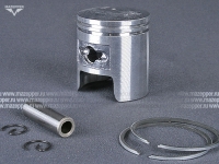 Поршень "Honda" Tact (дв. AF-05E, 50 см3) 1 рем. D=41,25 мм., палец D=10 мм., кольца (TKR) Mazepper