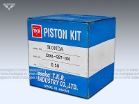 Поршень "Honda" Tact (дв. AF-05E, 50 см3) 2 рем. D=41,50 мм., палец D=10 мм., кольца (TKR) Mazepper