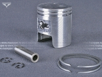Поршень "Honda" Tact (дв. AF-05E, 50 см3) 2 рем. D=41,50 мм., палец D=10 мм., кольца (TKR) Mazepper