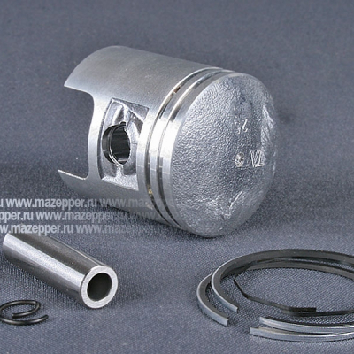 Поршень "Suzuki" (AD-50, 50 см3) 1 рем. D=41,25 мм., палец D=10 мм., кольца (ТАТА) Mazepper