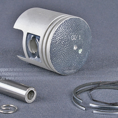 Поршень "Suzuki" (AD-50, 50 см3) 4 рем. D=42,00 мм., палец D=10 мм., кольца (S.E.E) Mazepper