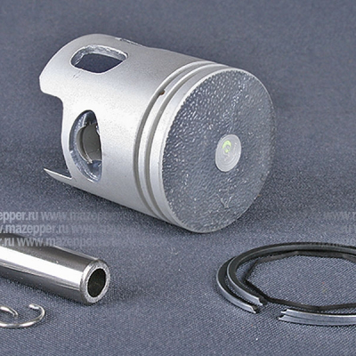 Поршень "Yamaha" (3KJ, 2JA, 50 см3) 3 рем. D=40,75 мм., палец D=10 мм., кольца (S.E.E) Mazepper