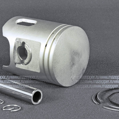 Поршень "Yamaha" (дв. CY-90, 90 см3)  норм. D=50,00 мм., палец D=12 мм., кольца h=1,2 мм. (Китай) Mazepper