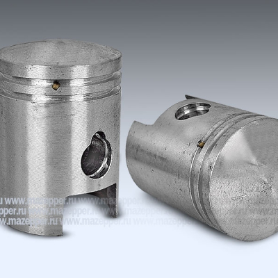 Поршень "Карпаты, Дельта" (дв. V-50) 2 рем., палец 12 мм. (2 кольца) Таганрог Mazepper