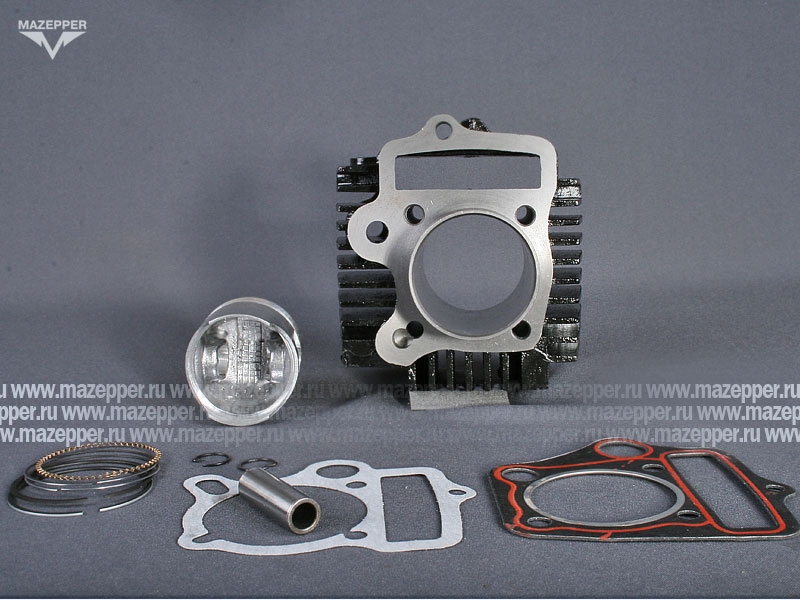 Поршневая группа "Dingo" (дв. 1P50FMH, 4Т, 100 см3) D=50 мм. (Китай) Mazepper
