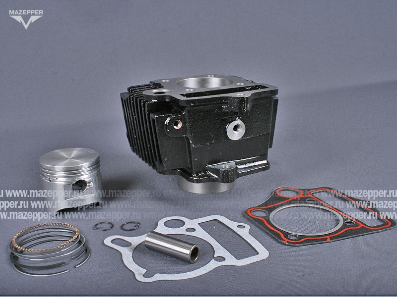 Поршневая группа "Dingo" (дв. 1P50FMH, 4Т, 100 см3) D=50 мм. (Китай) Mazepper