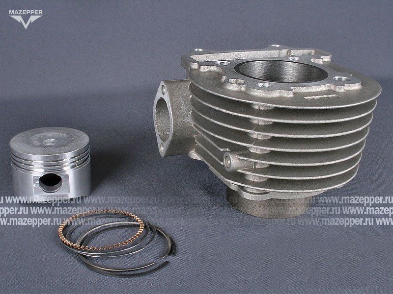 Поршневая группа "Honling" (дв. 152 QMI, 4T, 125 см3) D=52 мм. (Китай) Mazepper