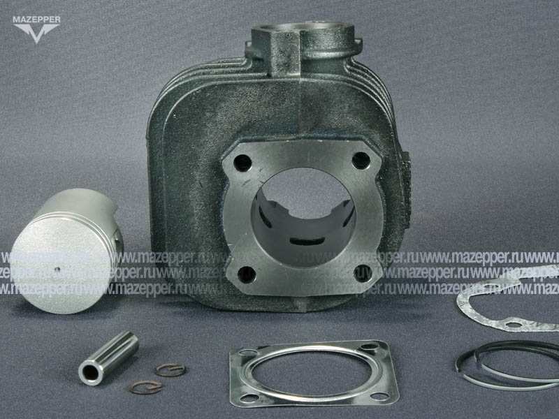 Поршневая группа "Suzuki" Let`s (дв. 50 см3) D= 41 мм. (TEVET) Mazepper