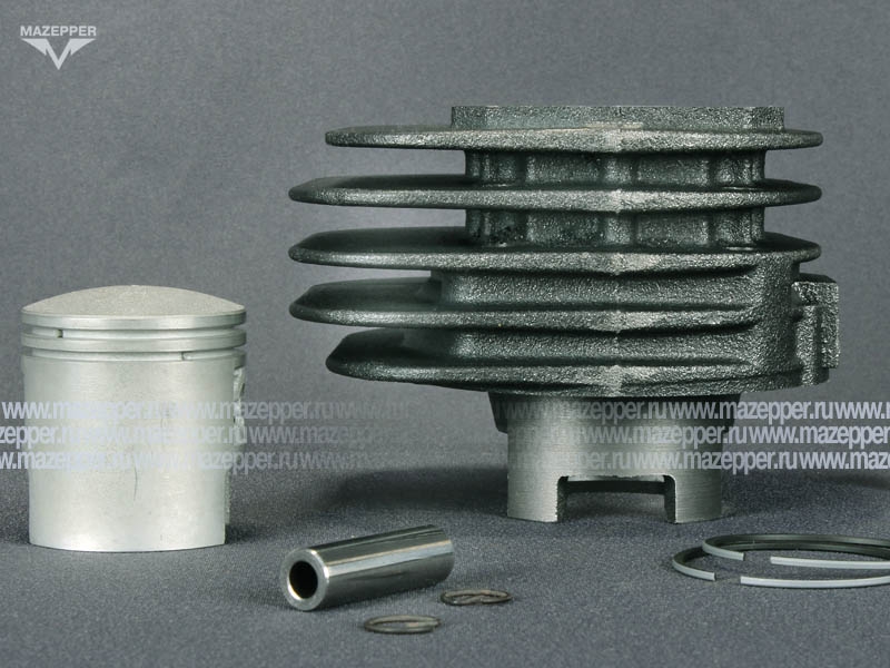 Поршневая группа "Suzuki" Let`s (дв. 50 см3) D= 41 мм. (TEVET) Mazepper