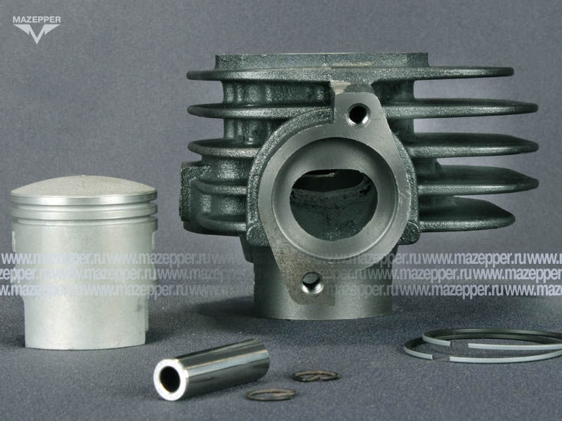 Поршневая группа "Suzuki" Let`s (дв. 50 см3) D= 41 мм. (TEVET) Mazepper