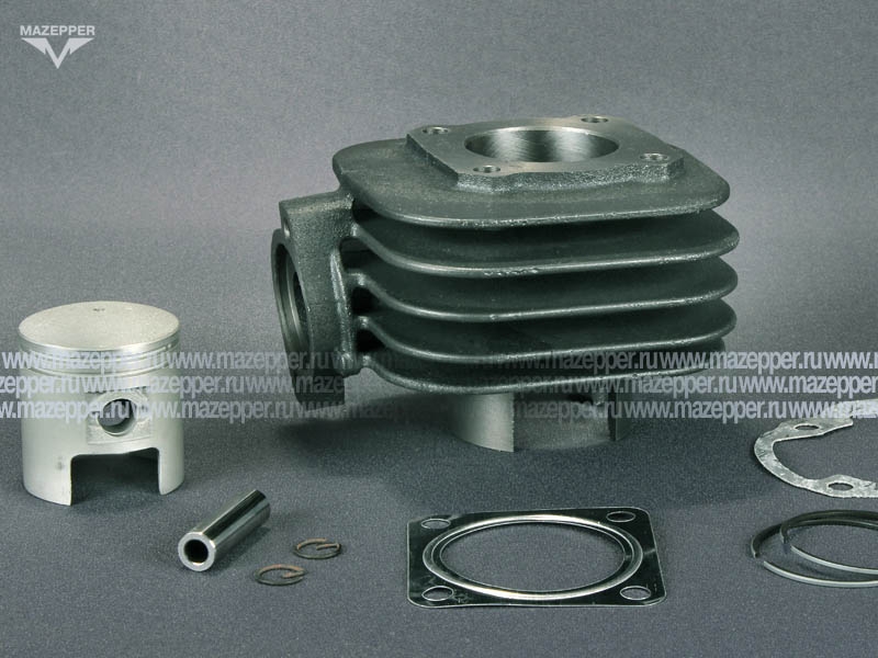 Поршневая группа "Suzuki" Let`s (дв. 50 см3) D= 41 мм. (TEVET) Mazepper