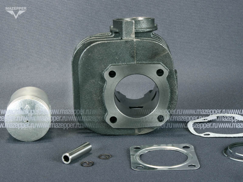 Поршневая группа "Suzuki" Let`s (дв. 65 см3) D= 44 мм. (TEVET) Mazepper