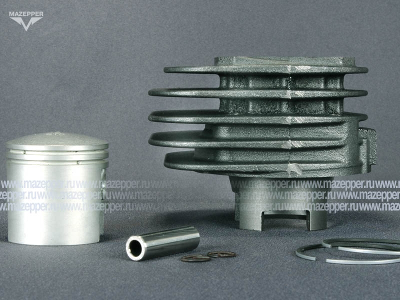 Поршневая группа "Suzuki" Let`s (дв. 65 см3) D= 44 мм. (TEVET) Mazepper