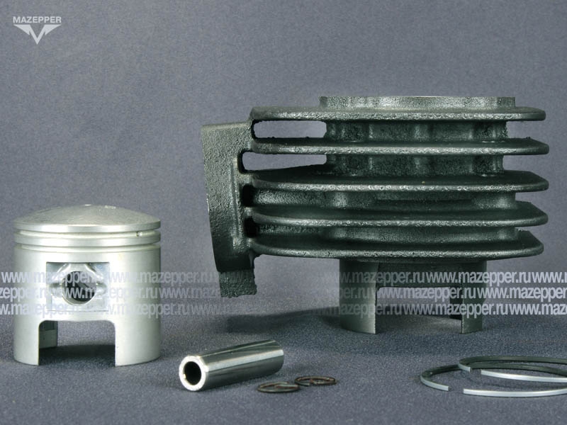 Поршневая группа "Suzuki" Let`s (дв. 65 см3) D= 44 мм. (TEVET) Mazepper