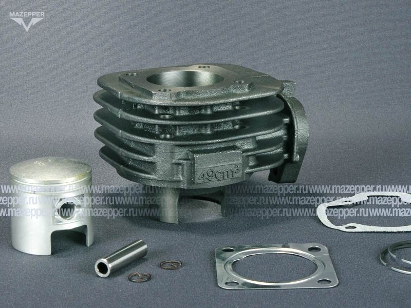 Поршневая группа "Suzuki" Let`s (дв. 65 см3) D= 44 мм. (TEVET) Mazepper