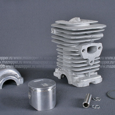 Поршневая группа Б/П "Husqvarna" 142 (D=40 мм.) в сб. (Китай) с крышкой Mazepper