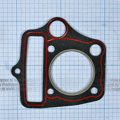 Прокладка "Dingo" (дв. 1P39 FMB, 4Т, 70 см3) головки (D=48 мм.) Китай Mazepper