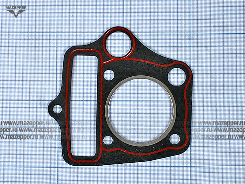 Прокладка "Dingo" (дв. 1P39 FMB, 4Т, 70 см3) головки (D=48 мм.) Китай Mazepper