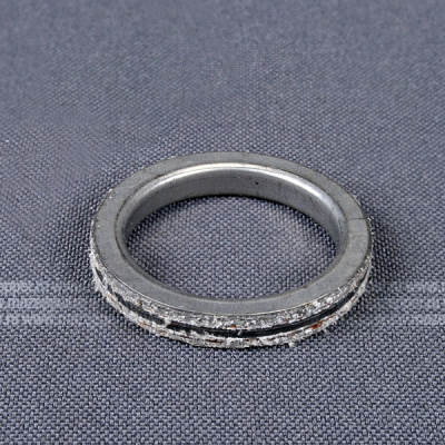 Прокладка "Honda, Suzuki, Yamaha, Honling" трубы глушителя D=30 мм, d=23 мм, H=4,5 мм. металлоасбест Mazepper