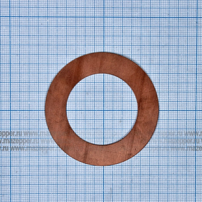 Прокладка "Пилот" головки (медь) 61,5х38,5х0,2 мм. Mazepper