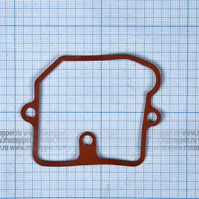 Прокладка карбюратора К-65 (нижней крышки, резиновая) Mazepper