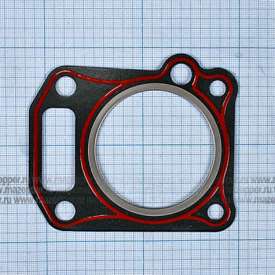 Прокладка МБ (дв. "Lifan" 160F) головки цилиндра (металлоасбест) Mazepper