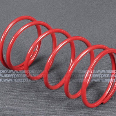 Пружина "Yamaha" (дв. 50 см3) ведомого вариатора D=52 мм., L=95 мм. (красная) Mazepper