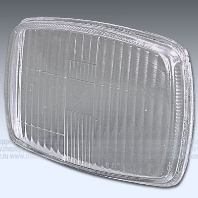 Рассеиватель фары "Alfa, Dingo, Delta" (квадрат)  147х96 мм. Mazepper