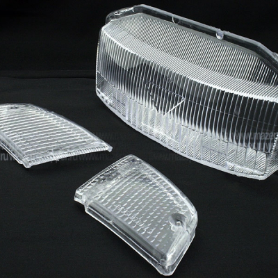 Рассеиватель фары "Honda Dio" AF-18 (со стеклами указателей поворотов) ТАТА Mazepper