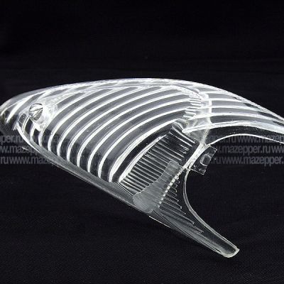 Рассеиватель фонаря указателя поворота "Honda Tact" (AF-30) передний, бесцветный, левый Mazepper