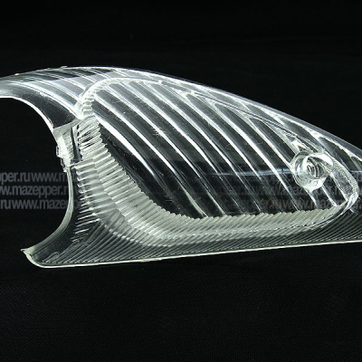 Рассеиватель фонаря указателя поворота "Honda Tact" (AF-30) передний, бесцветный, правый Mazepper