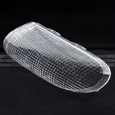 Рассеиватель фонаря указателя поворота "Suzuki Let's 2" (New) передний, бесцветный, левый Mazepper