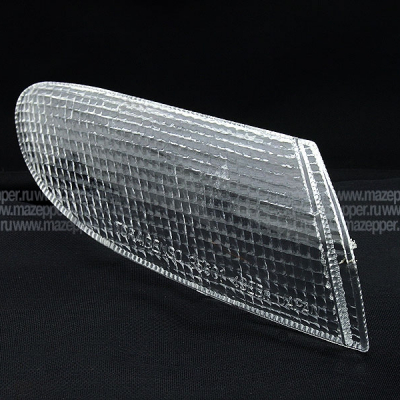 Рассеиватель фонаря указателя поворота "Suzuki Let's 2" (New) передний, бесцветный, правый Mazepper