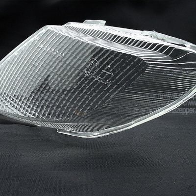 Рассеиватель фонаря указателя поворота "Suzuki Let's" передний, бесцветный, левый Mazepper