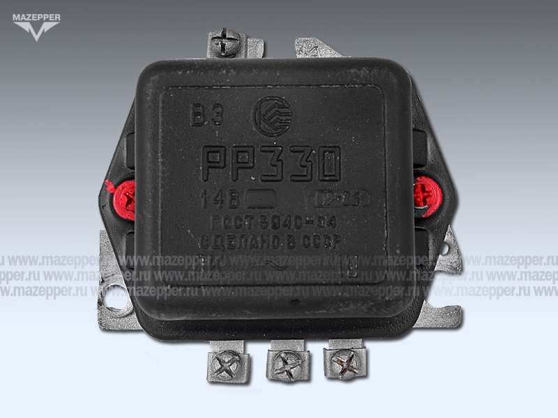 Реле регулятор "Урал, Днепр" 12v РР 330 (реставрация) Mazepper