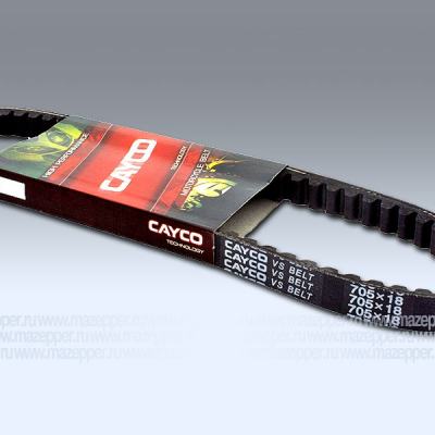 Ремень вариатора 705х18 "Honda Lead" (дв. AF-03E, AF-20E, 50 см3) CAYCO Mazepper