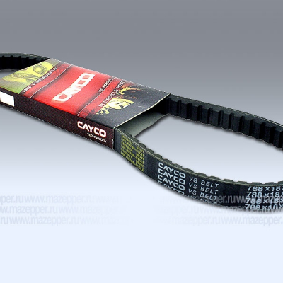 Ремень вариатора 788х18 "Honling", "Stels" (дв. 1E40QMB, 2T, 50-70 см3), "Yamaha Jog" CAYCO Mazepper