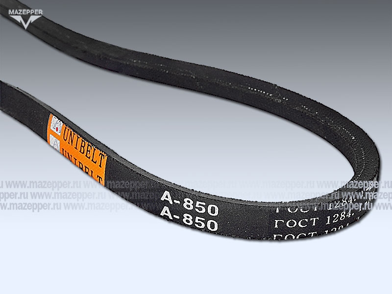 Ремень клиновой A- 850 МК "Крот" (UNIBELT) Mazepper