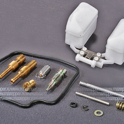 Ремкомплект "Honling" (дв. 152QMI, 157QMJ, 125-150 см3) карбюратора PD24J с поплавком (Китай) Mazepper