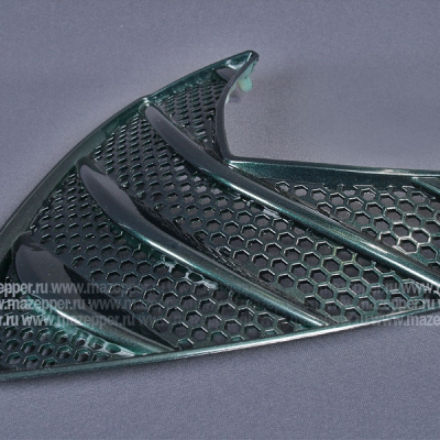 Решётка вентиляционная "Leike" (LK125T-26, LK50QT-17E) переднего обтекателя (тёмно-зеленая) Mazepper