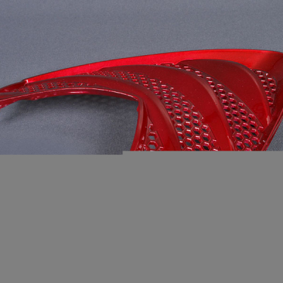 Решётка вентиляционная "Leike" (LK125T-26, LK50QT-17E) переднего обтекателя (тёмно-красная) Mazepper