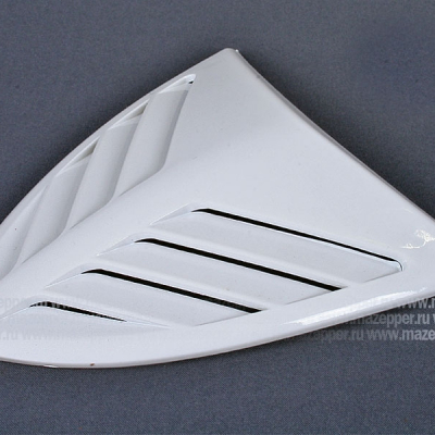 Решётка вентиляционная "Leike" (LK150T-7E) переднего обтекателя (белая) Mazepper