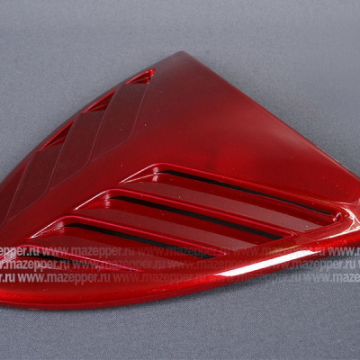 Решётка вентиляционная "Leike" (LK150T-7E) переднего обтекателя (тёмно-красная) Mazepper