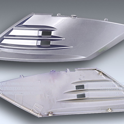 Решётка вентиляционная "Leike" (LK150T-7H) заднего обтекателя (светло-серая) левая Mazepper