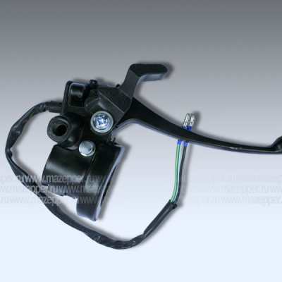 Рычаг "Honling" (дв. 1E41QMB, 50 см3) тормоза (переднего) в сб. (чёрный) Mazepper