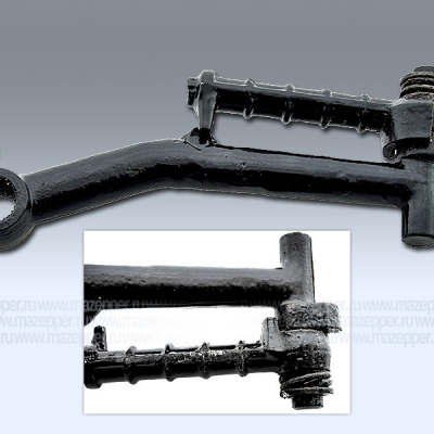Рычаг "Yamaha" (дв. 50 см3), "Honling" (дв. 1E40QMB, 50 см3, 2T) кикстартера (Китай) Mazepper