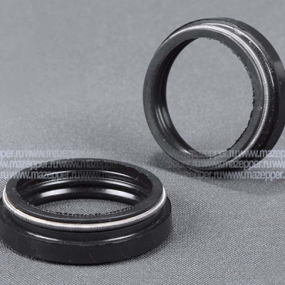 Сальник 33х49,5х8 мм. "Урал" пера передней вилки (Россия) Mazepper