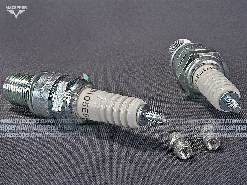 Свеча зажигания "NGK" B105EGV       (14 х 19 мм.) Mazepper