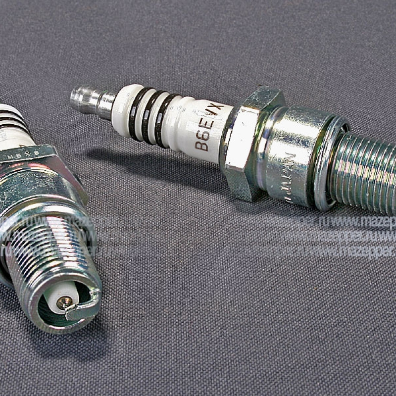 Свеча зажигания "NGK" B6EVX           (14 х 19 мм.) Platinum Mazepper